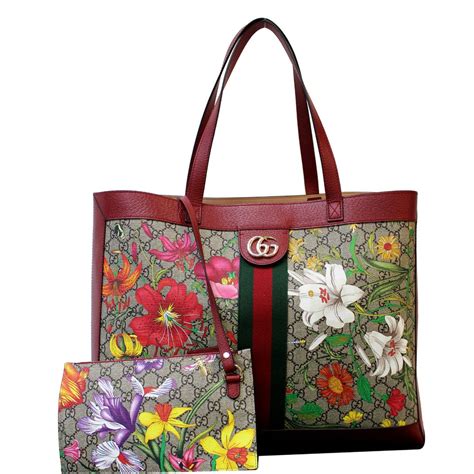 gucci ophidia tote floral|Gucci Ophidia Bags .